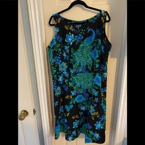 Heart of Haute Peacock Dress